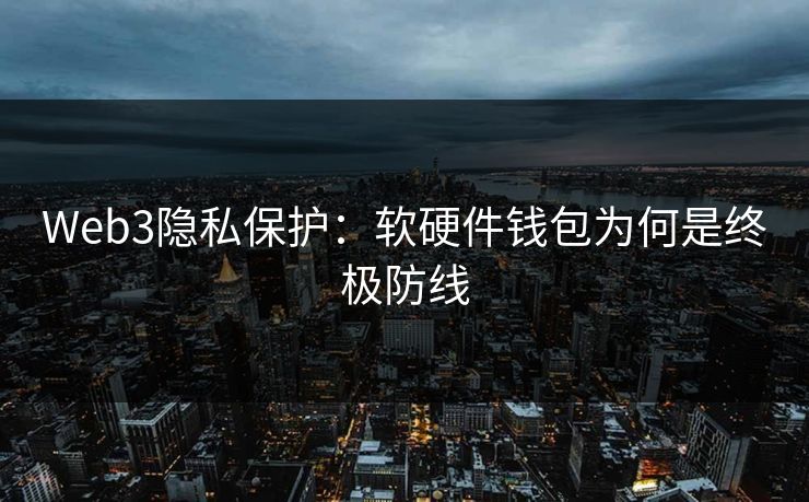 Web3隐私保护:软硬件钱包为何是终极防线 Web3隐私保护:软硬件钱包为何是终极防线