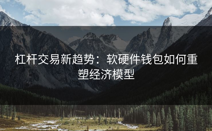 杠杆交易新趋势：软硬件钱包如何重塑经济模型